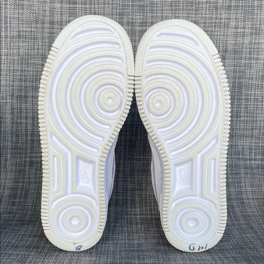 Nike Women's Air Force 1 Shadow 'White Electric Green' Sneakers Shoes size 8 - Picture 10 of 13